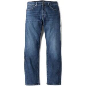 ORVIS Men’s 5 Pocket Medium Blue Straight-Leg Jeans 36x30